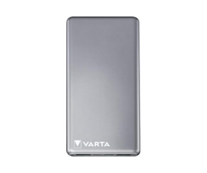 Varta Fast Energy - Powerbank - 20000 mAh - 74 Wh - 18 Watt - PD, QC 3.0 - 3 Ausgabeanschlussstellen (2 x USB, USB-C)