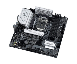 ASRock H570M Pro4 - Motherboard - micro ATX - LGA1200-Sockel - H570 Chipsatz - USB-C Gen1, USB 3.2 Gen 1, USB 3.2 Gen 2 - Gigabit LAN - Onboard-Grafik (CPU erforderlich)
