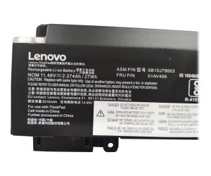 Lenovo Laptop-Batterie - Lithium-Ionen - 3 Zellen