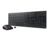 Lenovo Essential Wireless Combo - Tastatur-und-Maus-Set - kabellos - 2.4 GHz - Dänisch - für S510; ThinkCentre M700; M71X; M810; M910; ThinkPad L470; T470; X1 Carbon (5th Gen)