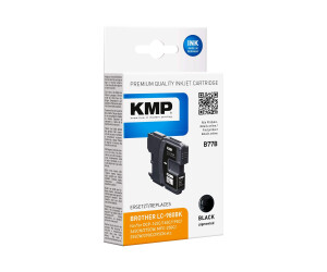 KMP B77B - 9.1 ml - Schwarz - kompatibel - Tintenpatrone