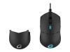 QPAD DX-700 - Maus - rechts- und linkshändig