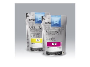 Epson T46D6 - 2er-Pack - 1 L - Flourescent Yellow