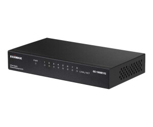 Edimax GS-1008E V2 - Switch - unmanaged - 8 x 10/100/1000