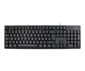 Inter-Tech NK-1000C - Tastatur-und-Maus-Set - USB