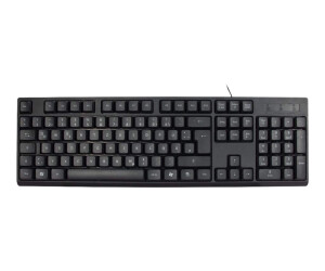Inter-Tech NK-1000C-keyboard and mouse set-USB