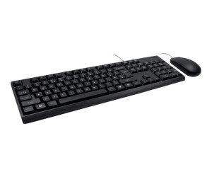 Inter-Tech NK-1000EC-keyboard and mouse set