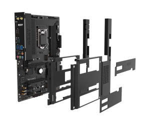 NZXT N7 Z490 Matte Black - Motherboard - ATX - LGA1200-Sockel - Z490 Chipsatz - USB-C Gen2, USB 3.2 Gen 1, USB 3.2 Gen 2 - 2.5 Gigabit LAN, Wi-Fi, Bluetooth - Onboard-Grafik (CPU erforderlich)