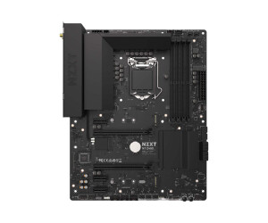 NZXT N7 Z490 Matte Black - Motherboard - ATX - LGA1200-Sockel - Z490 Chipsatz - USB-C Gen2, USB 3.2 Gen 1, USB 3.2 Gen 2 - 2.5 Gigabit LAN, Wi-Fi, Bluetooth - Onboard-Grafik (CPU erforderlich)