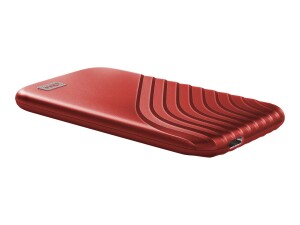 WD My Passport SSD WDBAGF0010BRD - SSD - verschlüsselt - 1 TB - extern (tragbar)