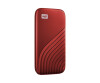 WD My Passport SSD WDBAGF0010BRD - SSD - verschlüsselt - 1 TB - extern (tragbar)