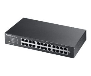 Zyxel GS -1100-24E - Switch - Unmanaged - 24 x 10/100/1000