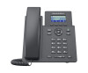 Grandstream GrP2601 - IP phone - black - wired handset - 1 lines - LCD - 5.61 cm (2.21 inches)