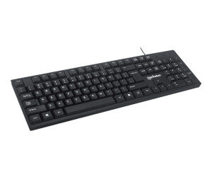 Manhattan keyboard - USB - black - retail