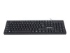IC Intracom Manhattan - Tastatur - USB - Schwarz - retail