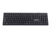 IC Intracom Manhattan - Tastatur - USB - Schwarz - retail