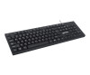 IC Intracom Manhattan - Tastatur - USB - Schwarz - retail