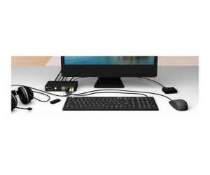 ICY BOX IB-KVM8801-HU2 - KVM-/Audio-Switch - 2 x KVM/Audio