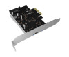 Icy Box IB-PCI1901-C32-USB adapter-PCIe 3.0 x4
