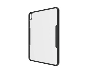 PanzerGlass ClearCase - Black Edition - hintere Abdeckung für Tablet - Kunststoff, Temperglas - 10.9" - für Apple 10.9-inch iPad Air (4. Generation)