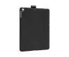 Targus VersaType - Tastatur und Foliohülle - hintergrundbeleuchtet - kabellos - Bluetooth 5.1 - QWERTZ - Deutsch - Schwarz Tastatur, Schwarz Gehäuse - B2B - für Apple 10.2-inch iPad; 10.5-inch iPad Air (3. Generation)