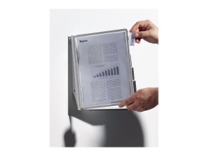 Durable SHERPA - Displaytafelsystem - geeignet für Wandmontage