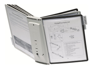 Durable SHERPA - Displaytafelsystem - geeignet für Wandmontage