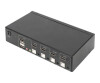 DIGITUS KVM-Switch, 4-Port, Single-Display, 4K, HDMI®
