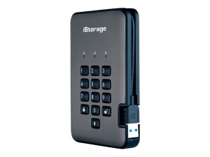 iStorage diskAshur PRO² - 1 TB SSD - extern (tragbar)