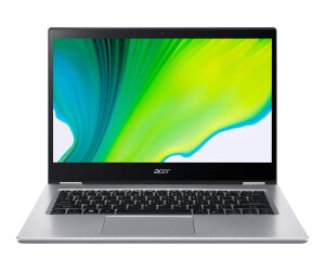 Acer Spin 3 SP314-54N - Flip-Design - Intel Core i3 1005G1 / 1.2 GHz - Win 10 Pro 64-bit National Academic - UHD Graphics - 8 GB RAM - 256 GB SSD - 35.56 cm (14")