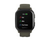 Garmin Venu Sq Music Edition - Moss - Sportuhr mit Band - Silikon - Moosgrün - Handgelenkgröße: 125-190 mm - Anzeige 3.31 cm (1.3")