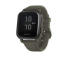 Garmin Venu Sq Music Edition - Moss - Sportuhr mit Band - Silikon - Moosgrün - Handgelenkgröße: 125-190 mm - Anzeige 3.31 cm (1.3")