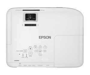 Epson EB -W51 - 3 -LCD projector - portable - 4000 lm (white)