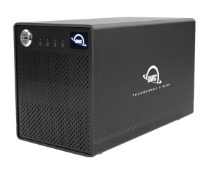 OWC Thunderbay 4 Mini - HDD / SSD housing - 2.5 inch - SATA - 40 GBit / s - USB connectivity - black