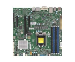 Supermicro X11SCZ-Q - Motherboard - micro ATX - LGA1151...
