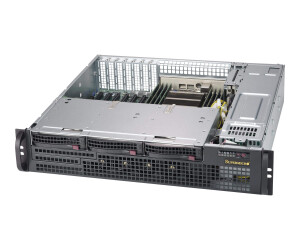 Supermicro SC825M BTQC-R802LPB - Rack-Montage