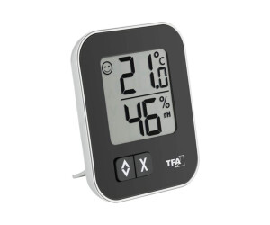 TFA MOXX - Thermo -Hygrometer - Digital - Black