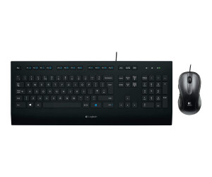 Logitech Corded K280e - Tastatur - USB - Nordisch