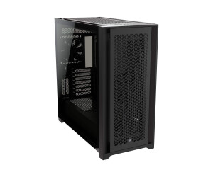 Corsair 5000D AIRFLOW - Mid tower - ATX - Seitenteil mit Fenster (gehärtetes Glas)