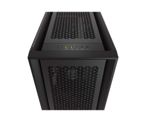 Corsair 5000D AIRFLOW - Mid tower - ATX - Seitenteil mit Fenster (gehärtetes Glas)