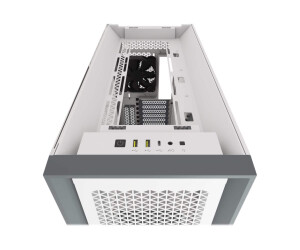 Corsair 5000D AIRFLOW - Mid tower - ATX - Seitenteil mit Fenster (gehärtetes Glas)