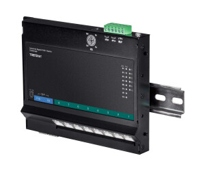 TRENDnet TI-PG102F - Industrial - Switch - 8 x 10/100/1000 (PoE+)