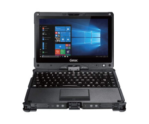 GETAC V110 G4 - Robust - Konvertierbar - Intel Core i5 7200U / 2.5 GHz - Win 10 Pro 64-Bit - HD Graphics 620 - 8 GB RAM - 256 GB SSD - 29.5 cm (11.6")