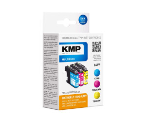 KMP MULTIPACK B61CMYV - 3er-Pack - Hohe Ergiebigkeit