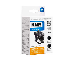 KMP DoublePack B60D - 2 -pack - 14.1 ml - black -...