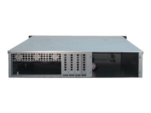Inter-Tech IPC 2U-2404L - Rack-Montage - 2U - micro ATX - SATA/SAS - Hot-Swap - keine Spannungsversorgung (ATX / PS/2)