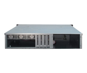 Inter-Tech IPC 2U-2404L - Rack-Montage - 2U - micro ATX - SATA/SAS - Hot-Swap - keine Spannungsversorgung (ATX / PS/2)