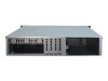 Inter-Tech IPC 2U-2404L - Rack-Montage - 2U - micro ATX - SATA/SAS - Hot-Swap - keine Spannungsversorgung (ATX / PS/2)