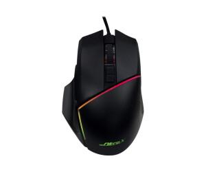 Inter -Tech Nitrox GT -100 RGB - Mouse - ergonomic - Visually