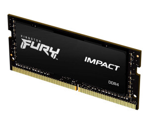 Kingston FURY Impact - DDR4 - Modul - 16 GB - SO DIMM...